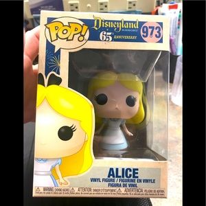 NIB Funko Pop Alice in Wonderland 65th Anniversary Disneyland Resort Edition.